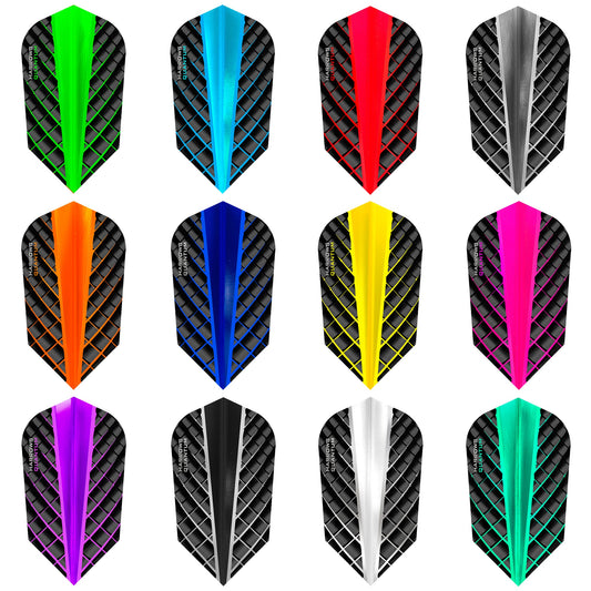 *Harrows Quantum Dart Flights - 3D Effect - 100 Micron - Slim