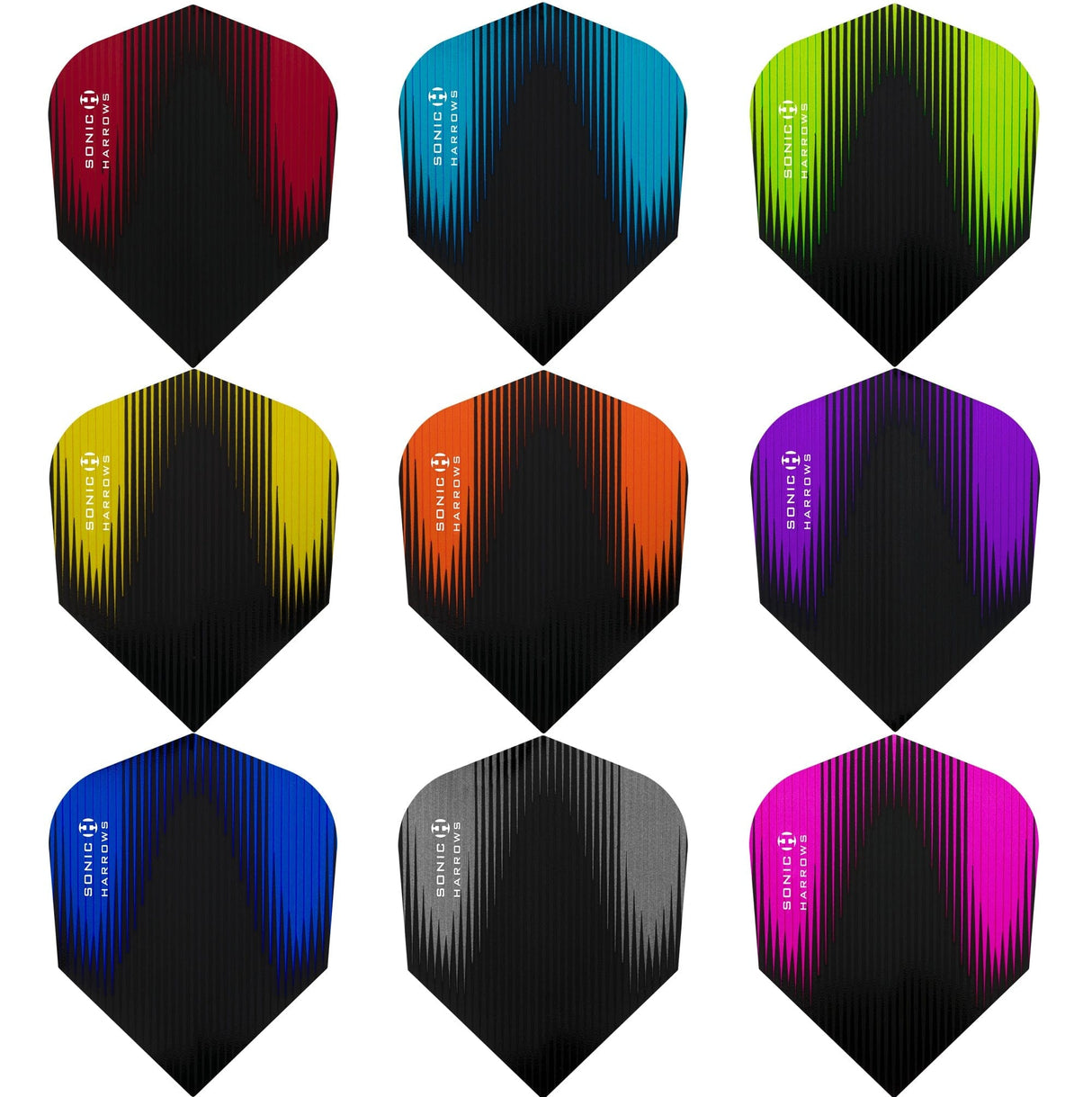 *Harrows Sonic X Dart Flights - Std Shape - Sonic-X
