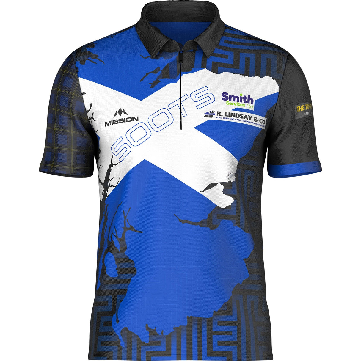 Mission Player Dart Shirt - Alan Soutar - Soots - Tartan 3XL