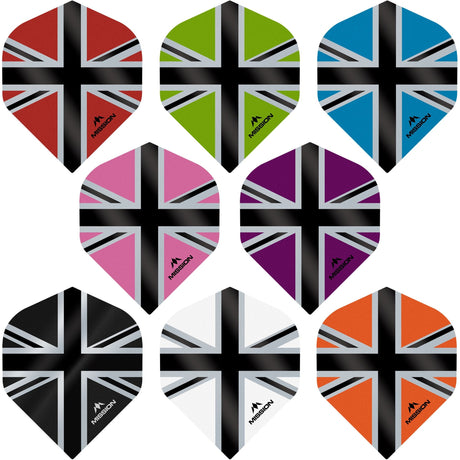 *Mission Alliance-X Union Jack Dart Flights - No2 - Std