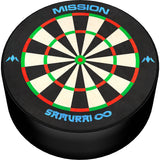 Mission Samurai Infinity Dart Base Station - Mini Sisal Dartboard Dart Holder
