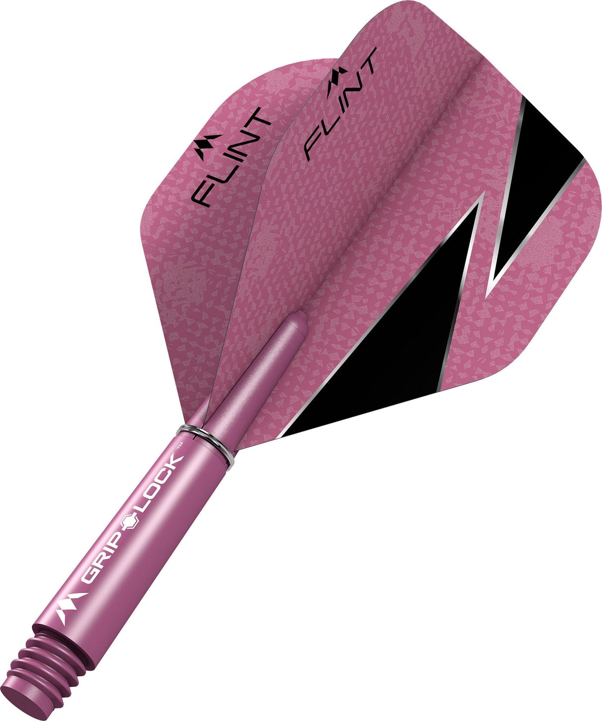 Mission Flint X Dart Flights Combo With Griplock Shafts Pink / Short