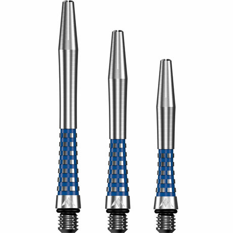 Mission Atom13 Aluminium Shafts - Natural Metal Stems - Blue