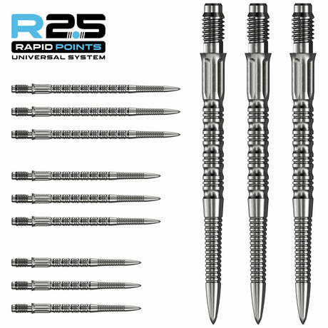 Mission R2.5 Rapid Dart Points - Steel Tip - GV2