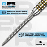 Mission R2.5 Rapid Dart Points - Steel Tip - RVX