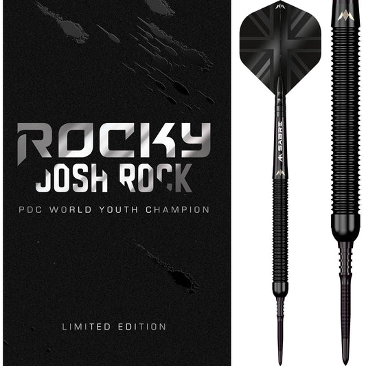 Mission Josh Rock Darts - Steel Tip - 95% - DLC Coated - Rocky - Limited Edition 24g