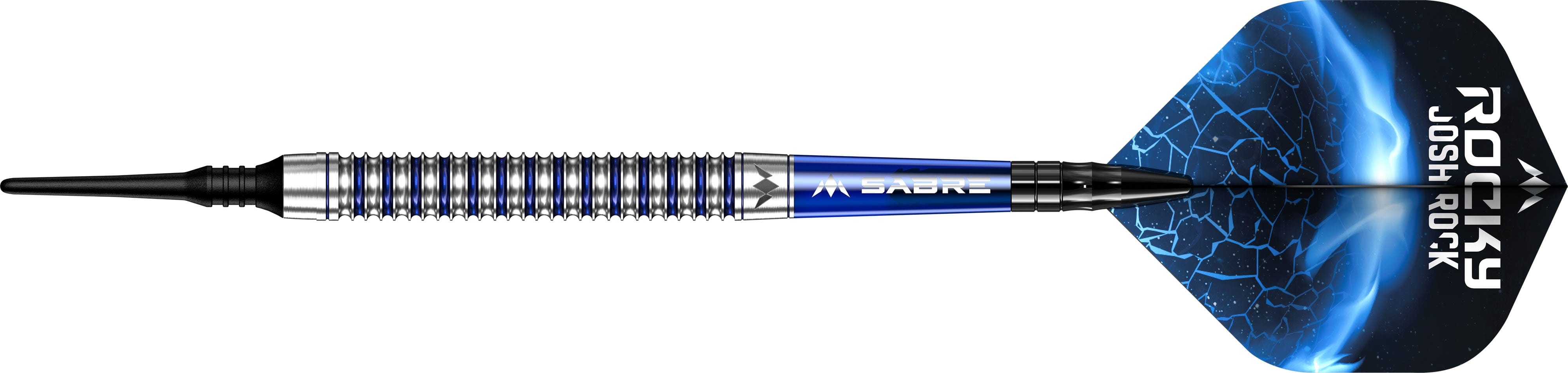 Mission Josh Rock Darts v2 - Soft Tip - 95% - Rocky - Silver
