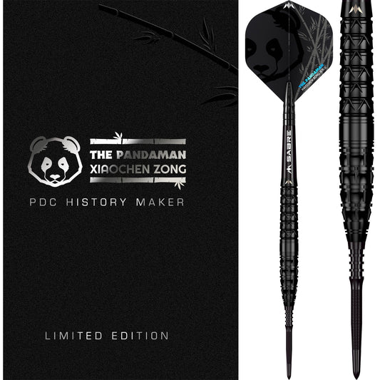 Mission Xiaochen Zong Darts - Steel Tip - 95% - DLC Coated - Pandaman - Limited Edition 24g