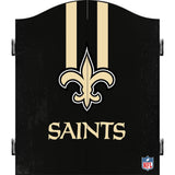 NFL - Dartboard Cabinet - Official Licensed - New Orleans Saints