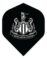 Newcastle United FC - Official Licensed - Dart Flights - No2 - Std - F1 - Mono Crest