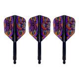 Condor AXE Dart Flights - Neon Nightmare 3