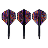 Condor AXE Dart Flights - Neon Nightmare 3
