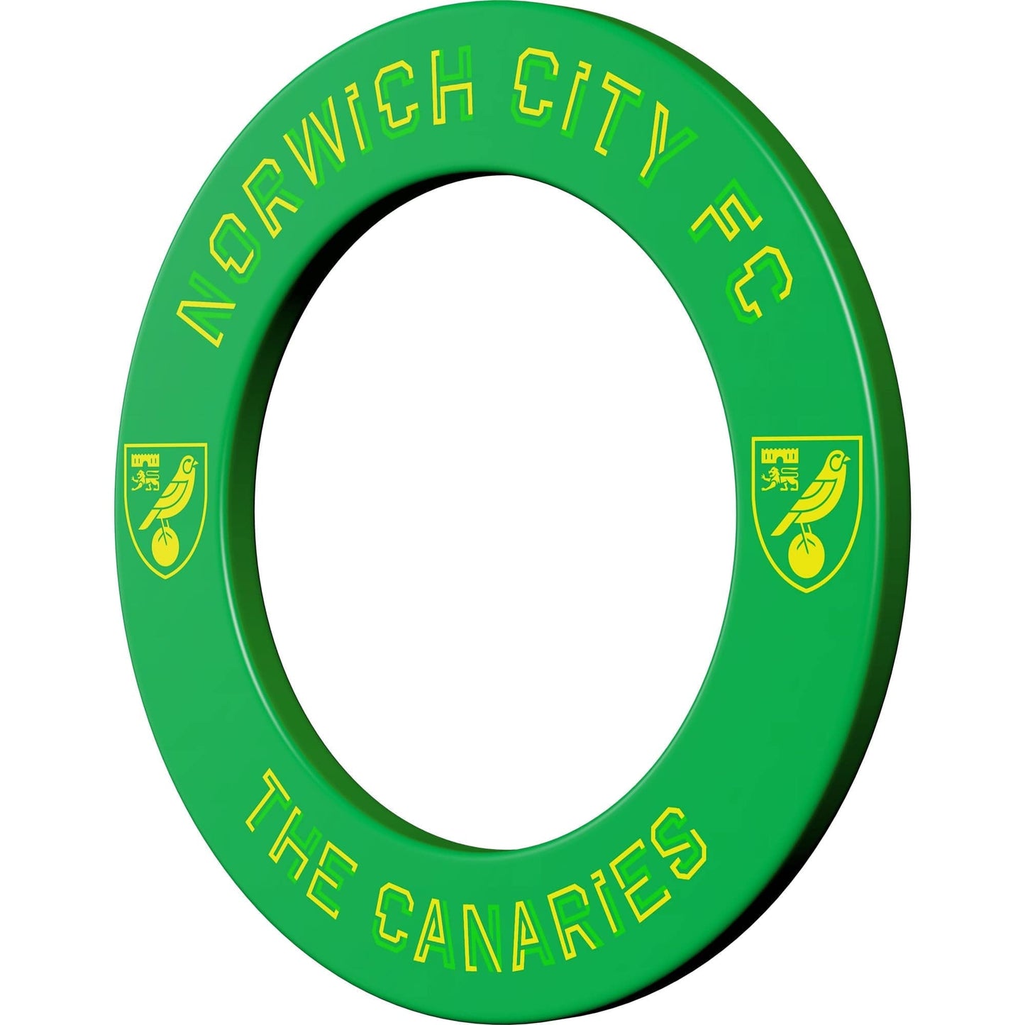 Norwich City FC - Official Licensed - The Canaries - Dartboard Surround - S2 - Green