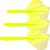 Condor AXE NEON Dart Flights - Standard - Yellow