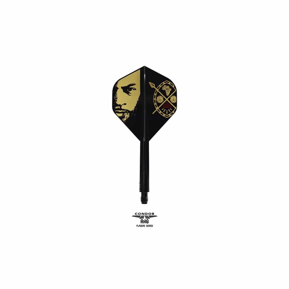 Condor AXE Dart Flights - Devon Petersen - Standard - African Warrior - Inspiration 3 - Black