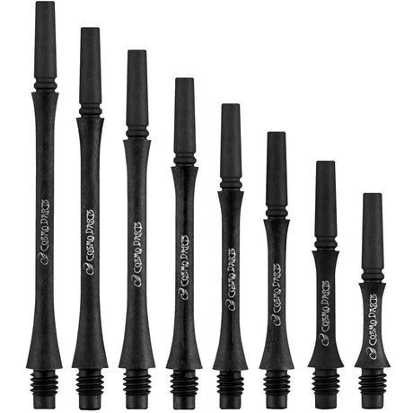 *Cosmo Fit Shaft Carbon - Locked - Slim - Black - Pack 4 Cosmo Size 1 - 13mm