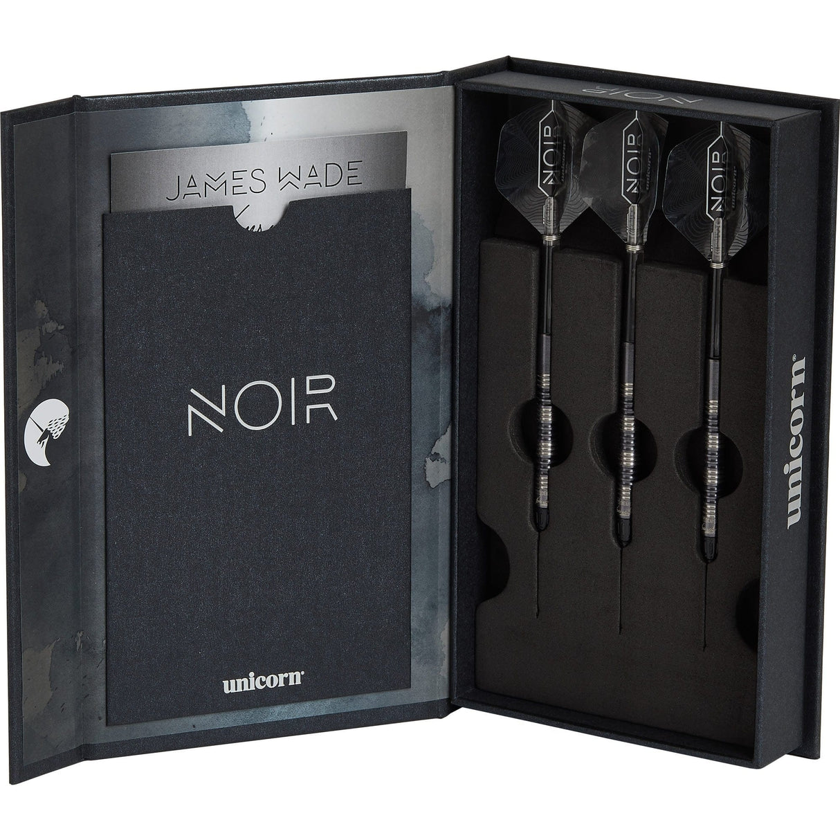*Unicorn James Wade Darts - Soft Tip - The Machine - Deluxe Edition - Noir