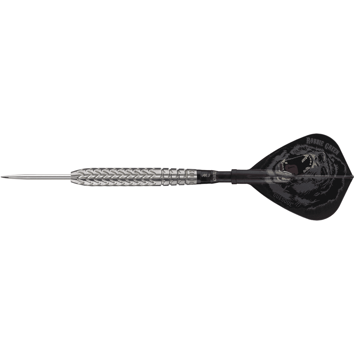 *Cuesoul - Steel Tip Tungsten Darts - Robbie Green - Kong - Silver