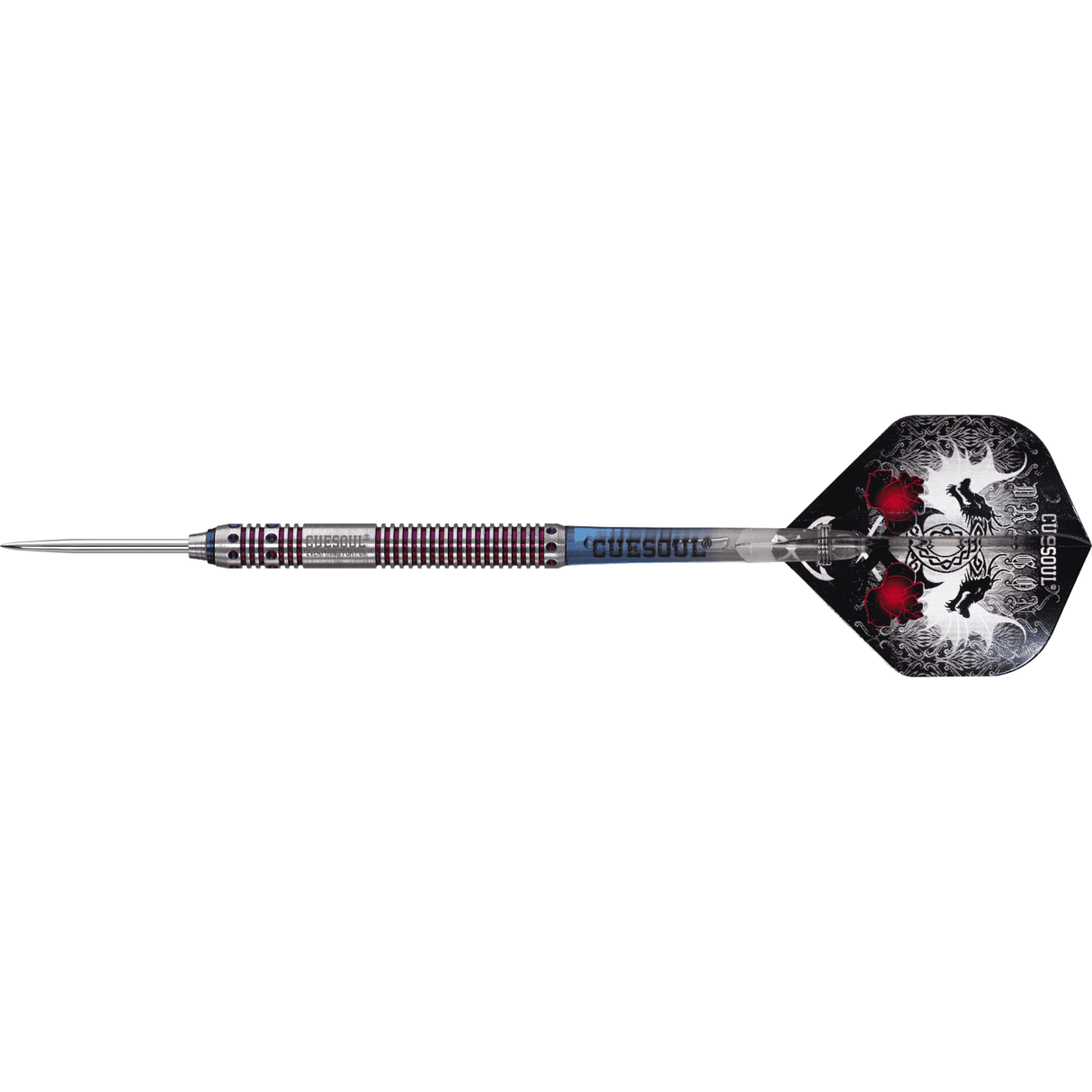 *Cuesoul - Steel Tip Tungsten Darts - Dragon - Blue