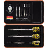 *Cuesoul - Steel Tip Tungsten Darts - Fighting Soul - Micro Grip - 24g (Barrel Weight 18g) 18g