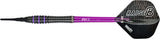 One80 Raise B Darts - Soft Tip - Black - Purple Rings 17g