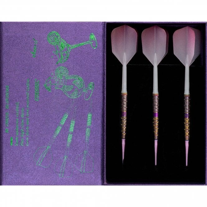 *Cuesoul - Soft Tip Tungsten Darts - Pink Lady Cocktail - Oil Paint Finish 19g