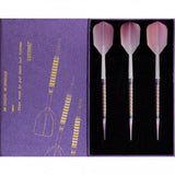 *Cuesoul - Soft Tip Tungsten Darts - Pink Gem Stone - Oil Paint Finish 20g