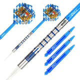 One80 Bavaria Ultra Long Darts - Soft Tip - S03 - Blue 19g
