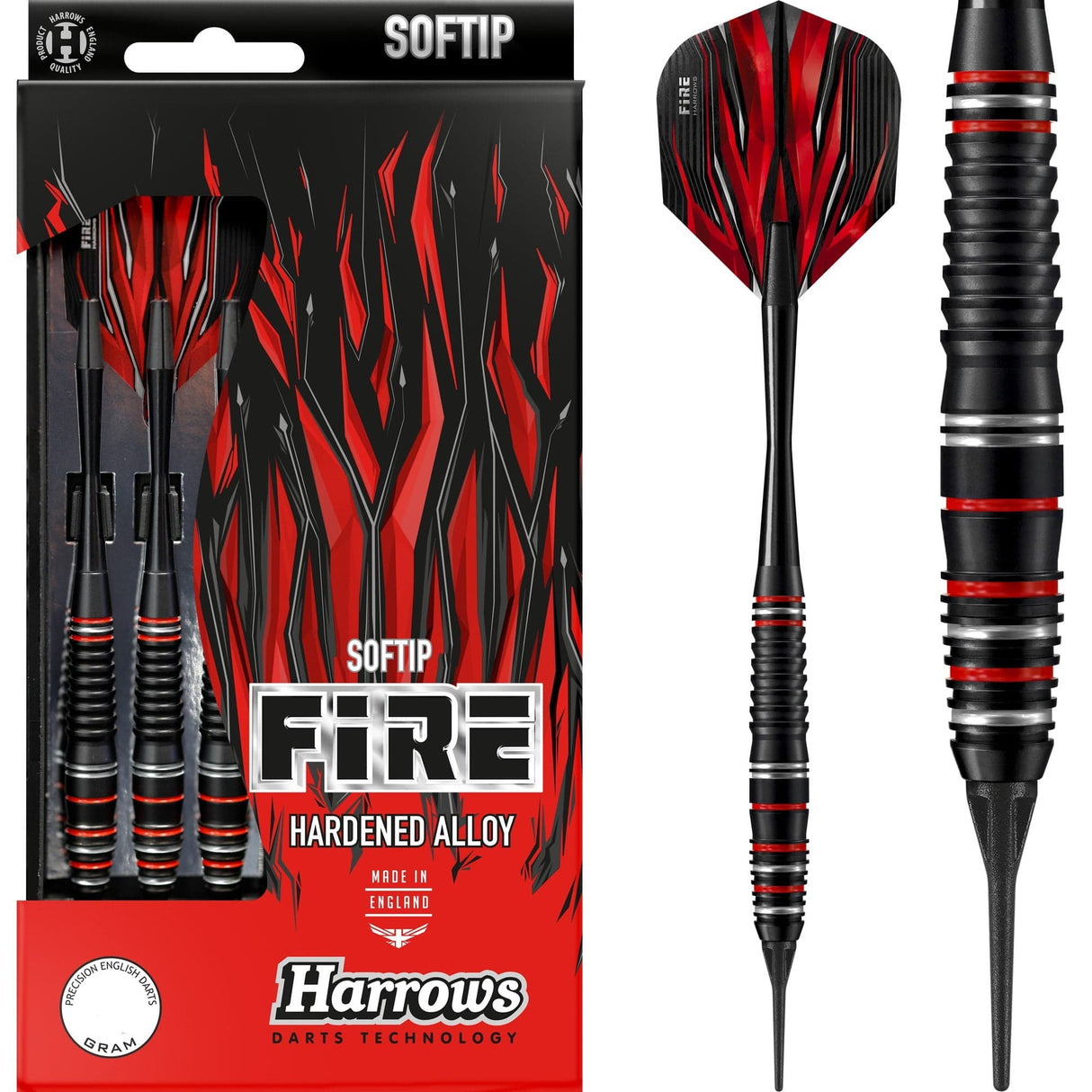 *Harrows Fire Darts - Soft Tip - High Grade Alloy 16g