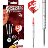 BULL'S Krzysztof Ratajski Darts - Steel Tip - The Polish Eagle - Original Generation 2 24g