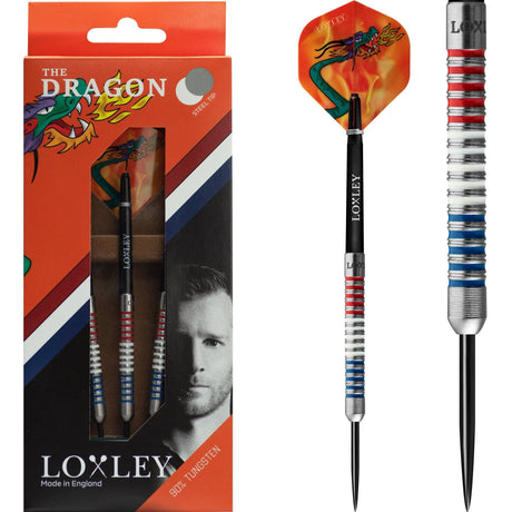 *Loxley Jules van Dongen Darts - Steel Tip - The Dragon 21g