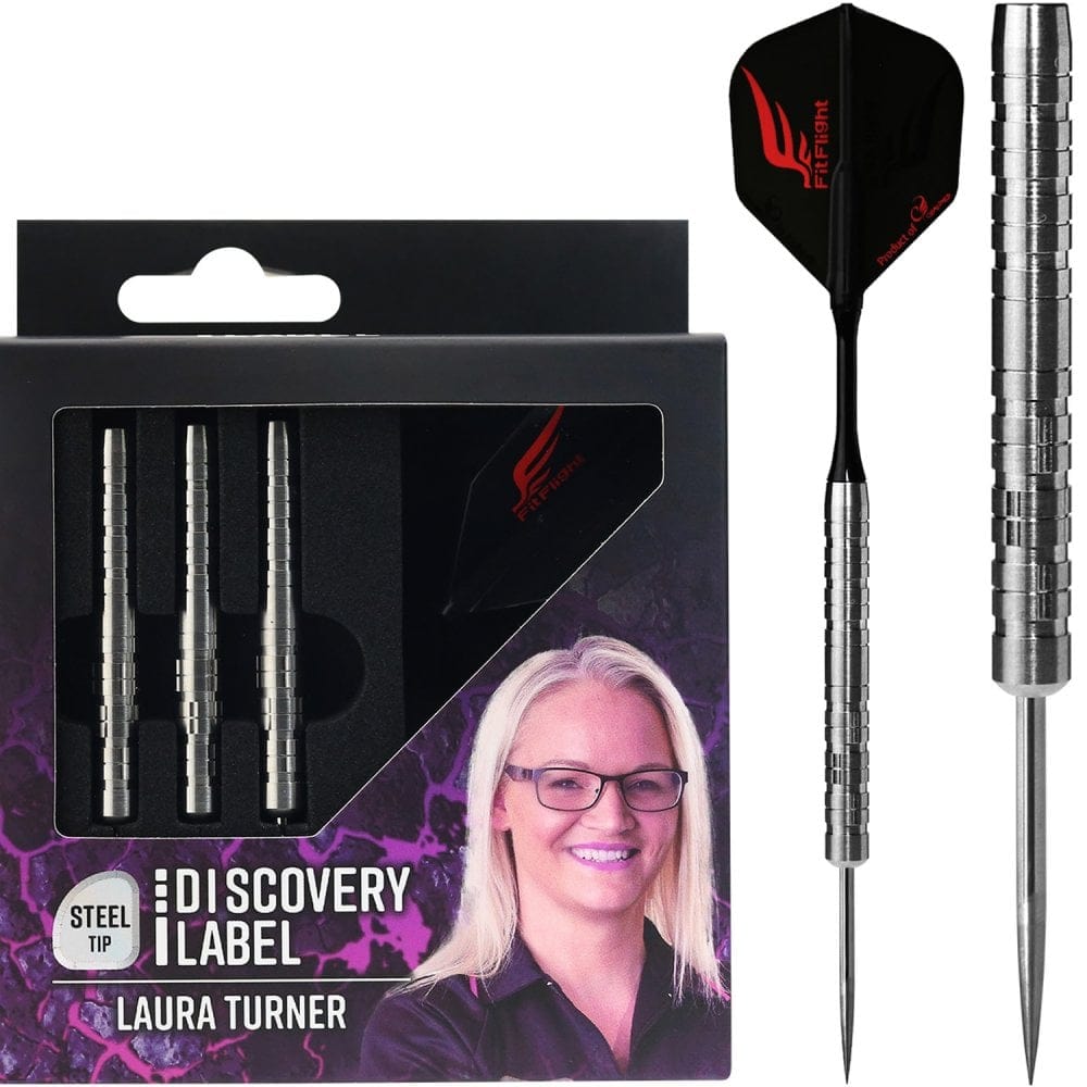*Cosmo Darts - Discovery Label - Steel Tip - Laura Turner 24g