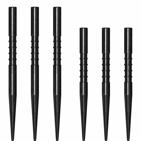 Datadart Shark Dart Points - Precision Steel Tip - Black