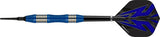 *Designa Mako Darts - Soft Tip Electro Brass - Micro Grip - Blue 21g