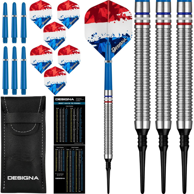 Designa Patriot-X Darts - Soft Tip - Holland 20g