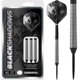 *Designa Black Shadow V2 Darts - Steel Tip - M4 22g