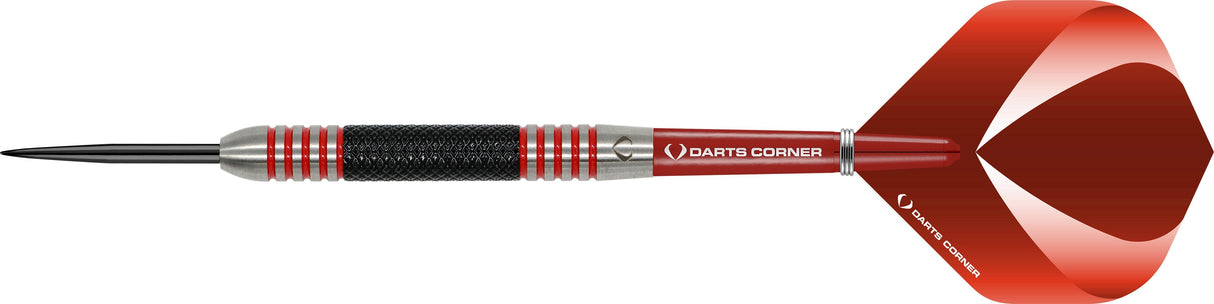 *Darts Corner Firescar Darts - Steel Tip - M1 - Red Ring