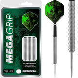 Designa Mega Grip V2 Darts - Steel Tip - M1 22g