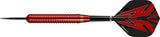 *Designa Mako Darts - Steel Tip Electro Brass - Shark Grip - Red