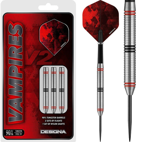 Designa Vampires V2 Darts - Steel Tip - M4 22g