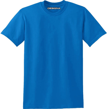 *Designa - T Shirt - Heavyweight - Cotton - Sapphire Blue 2XL