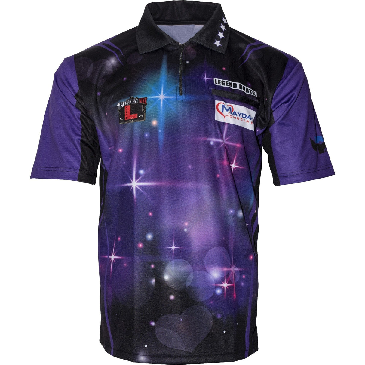 Legend Darts - Lisa Ashton - Dart Shirt - The Lancashire Rose - Purple