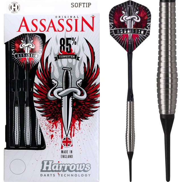 *Harrows Assassin Darts - Soft Tip Tungsten - Style A 20g