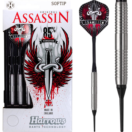*Harrows Assassin Darts - Soft Tip Tungsten - Style B 18g