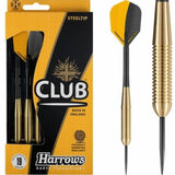 Harrows Club Brass Darts - Steel Tip - Solid Precision Brass - S02 - 19g 19g