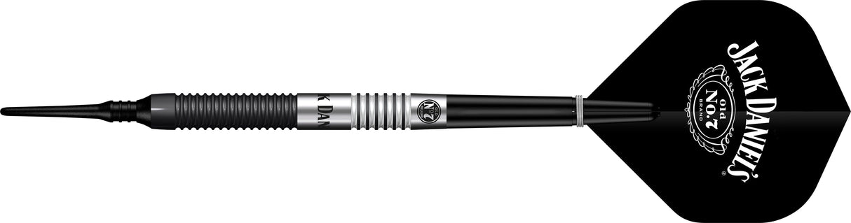 Jack Daniels Old No7 - Tungsten Darts - Soft Tip - Black 20g