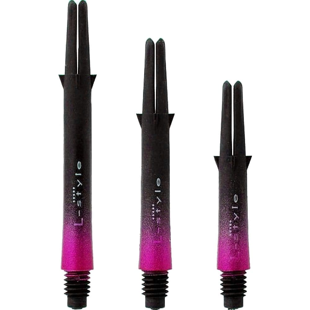 *L-Style - L Shafts - Carbon Two Tone - Black and Pink - Short