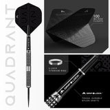 *Mission Quadrant Darts - Steel Tip - M4 - Quad Grip