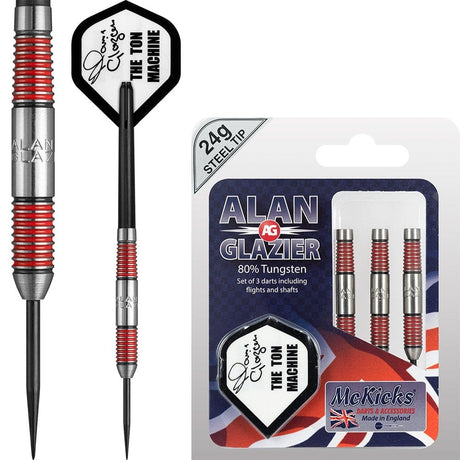 McKicks - Alan Glazier - Steel Tip - Ton Machine 21g