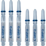 Harrows Supergrip Spin Stems - Dart Shafts - Clear